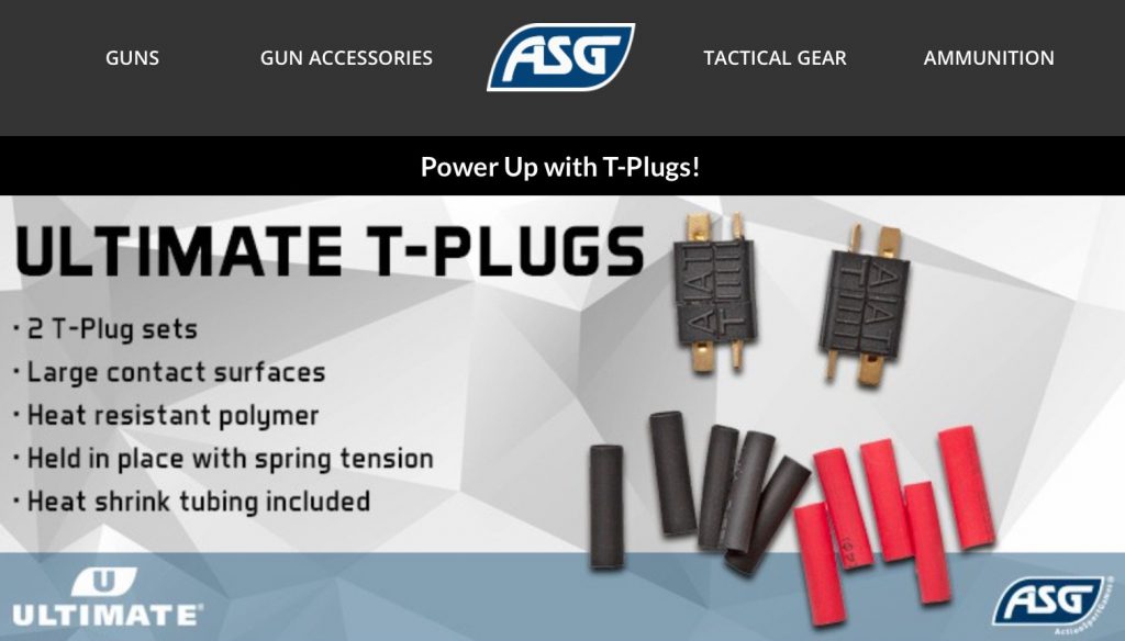 ActionSportGames Ultimate T-Plugs newsletter.